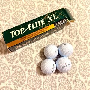 Top Flite XL Distance golf balls 4pk